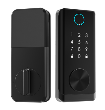 Smart Electronic Deadbolt: Unlock via FingerPrint, App, Password, and NFC