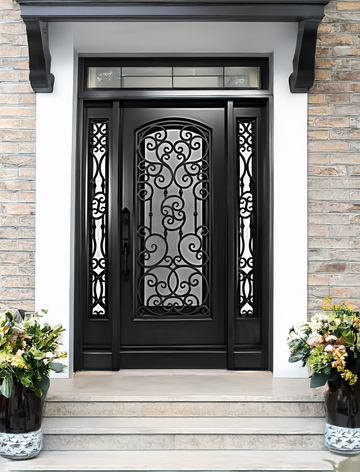 60X80 CLASSIC EXTERIOR COMPOSITE DOOR FRR02C RH 60X80  espress